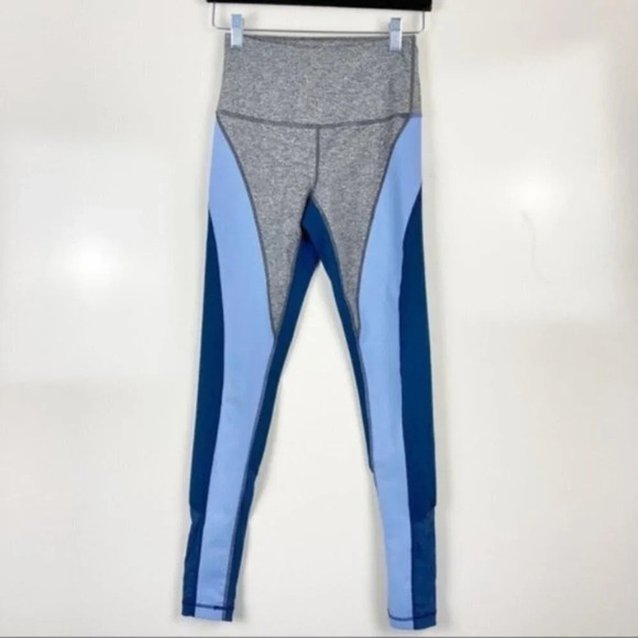 Zella Get in Line High Waist Leggings Sz XS Blue - Picture 1 of 10